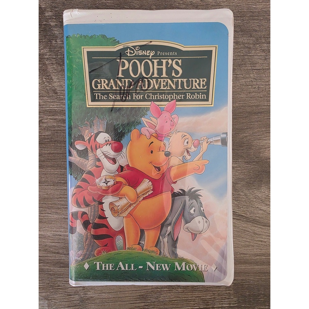 Disney Pooh's Grand Adventure The Search For Christopher Robin VHS 1997